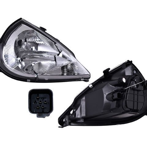 Faro Fd Ka 01-08 P/Foco Halogeno C/Cuarto Blanco S/Foco Depo Der P/ Ford Ka 2001-2008