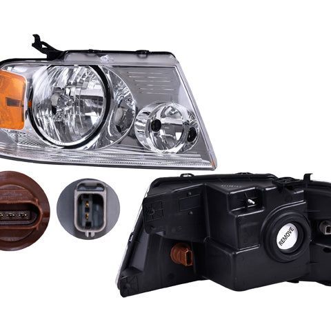 Faro Fd Lobo 04-08 S/Foco Depo Der P/ Ford Lobo 2004-2008