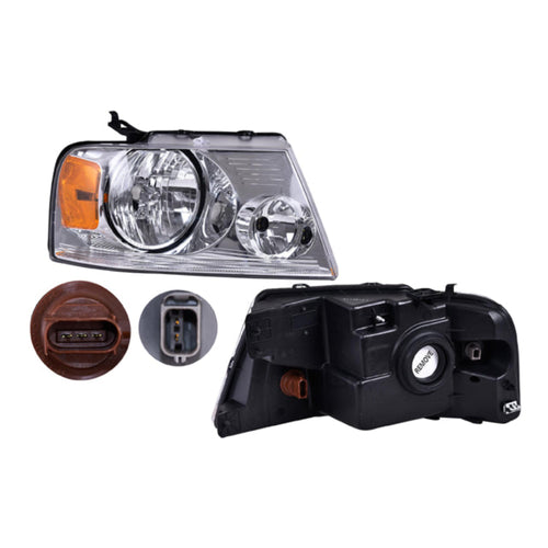 Faro Fd Lobo 04-08 S/Foco Depo Der P/ Ford Lobo 2004-2008