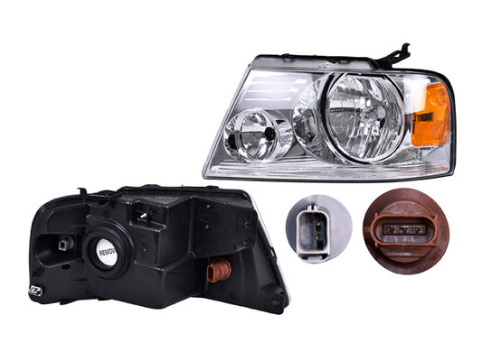 Faro Fd Lobo 04-08 S/Foco Depo Izq P/ Ford Lobo 2004-2008