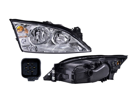 Faro Fd Mondeo 01-07 Electrico P/Foco Halogeno S/Foco Depo Der P/ Ford Mondeo 2001-2007