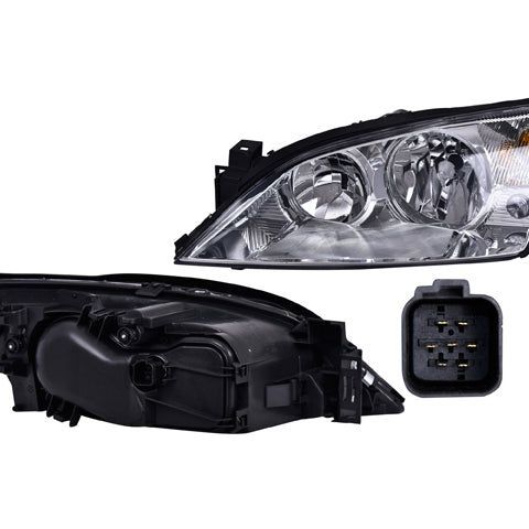 Faro Fd Mondeo 01-07 Electrico P/Foco Halogeno S/Foco Depo Izq P/ Ford Mondeo 2001-2007