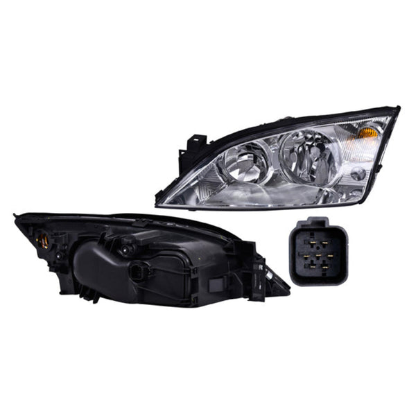 Faro Fd Mondeo 01-07 Electrico P/Foco Halogeno S/Foco Depo Izq P/ Ford Mondeo 2001-2007