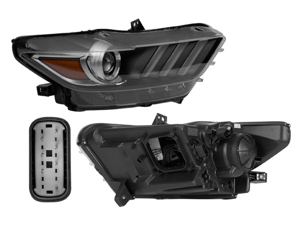 Faro Fd Mustang P/ Ford Mustang 2015-2017