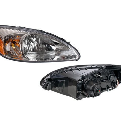 Faro Fd Taurus Fondo Cromado C/Foco Depo Der P/ Ford Taurus 2000-2007