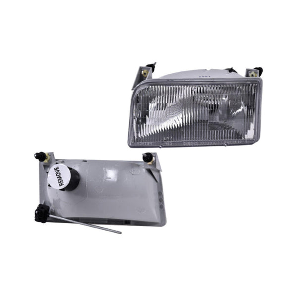 Faro Fd F-150 92-96 S/Foco Depo Izq P/ Ford F-150 1992-1996