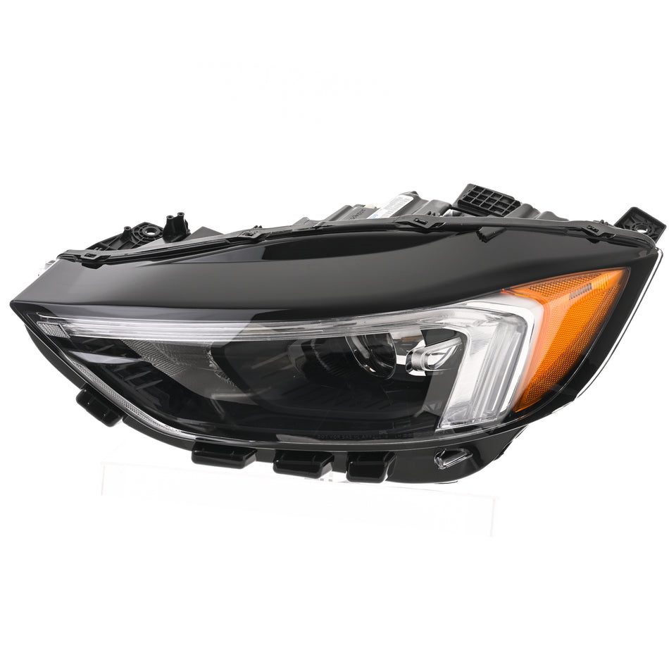 Faro Fd Edge 19-24 Sel Filo Negro C/Leds C/Luz De Dia Depo Izq P/ Ford Edge 2019-2024