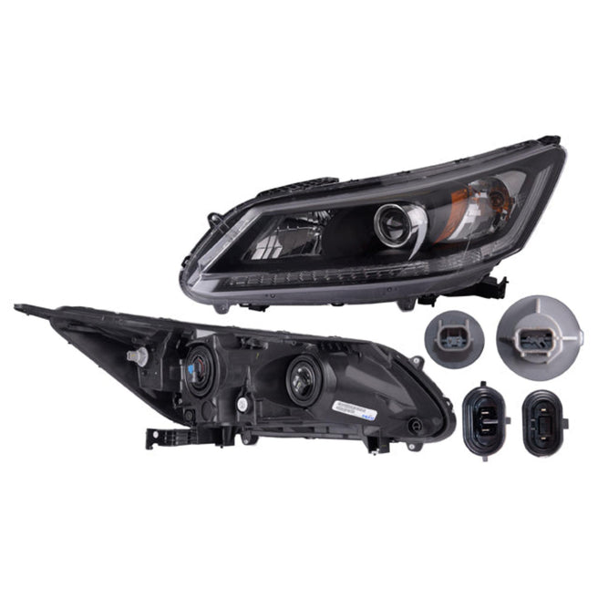 Faro Hd P/ Honda Accord 2013-2015