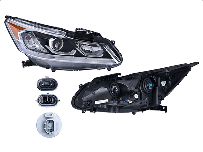 Faro Hd P/ Honda Accord 2016-2017