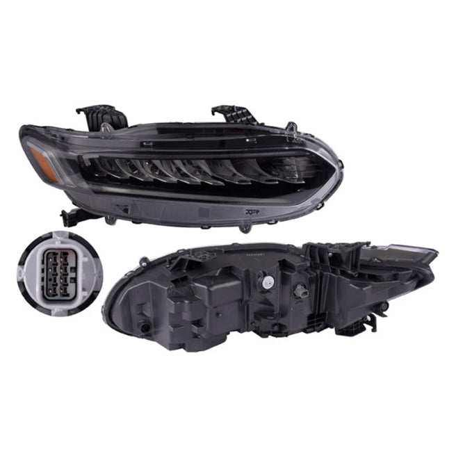 Faro Hd Accord Touring Full Led Depo Der P/ Honda Accord 2018-2022