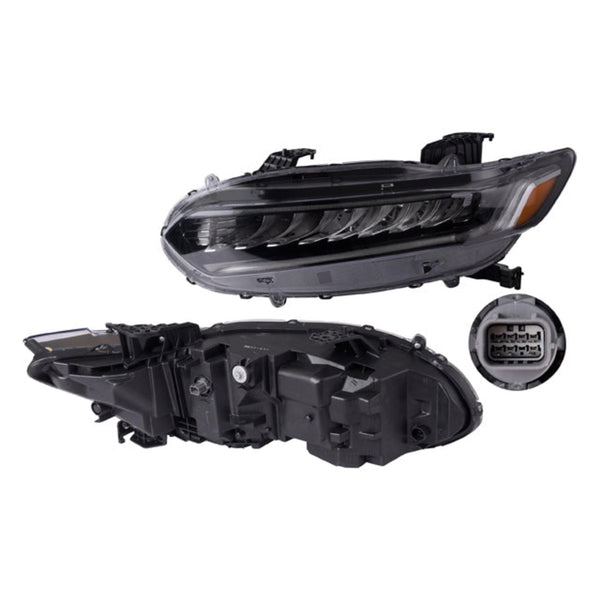 Faro Hd Accord Touring Full Led Depo Izq P/ Honda Accord 2018-2022