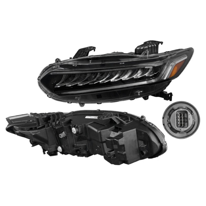 Faro Hd Accord Sport 21-22 4 Puertas C/Leds Depo Izq P/ Honda Accord 2021-2022