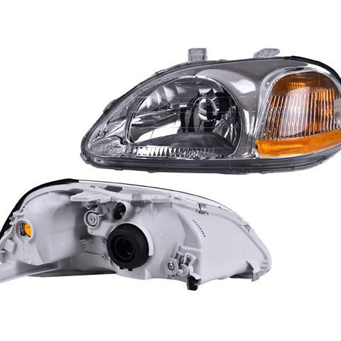 Faro Hd P/ Honda Civic 1996-1998