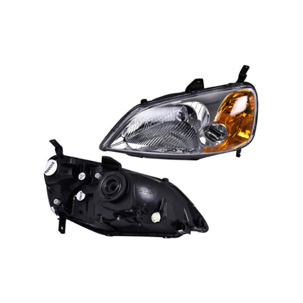 Faro Hd P/ Honda Civic 2001-2003