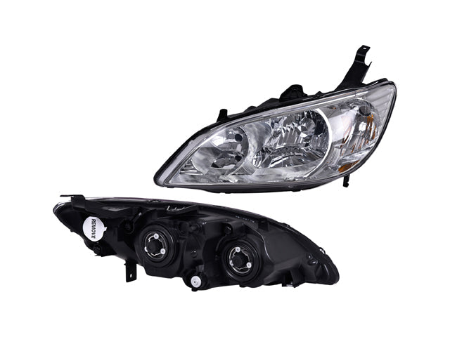 Faro Hd P/ Honda Civic 2004-2005