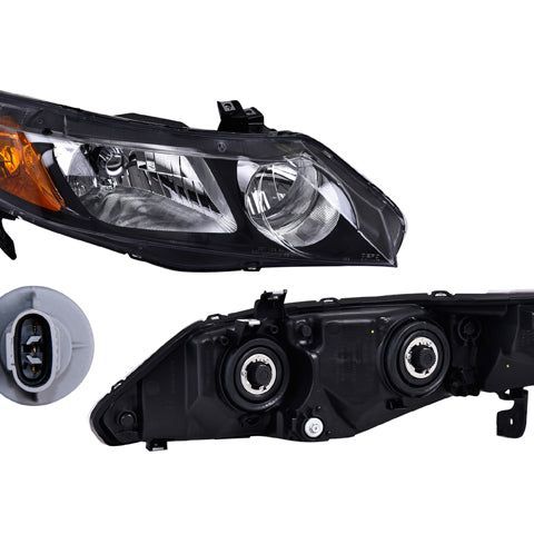 Faro Hd P/ Honda Civic 2006-2009