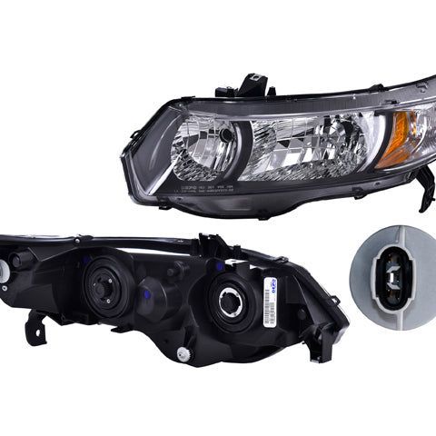 Faro Hd P/ Honda Civic 2010-2011