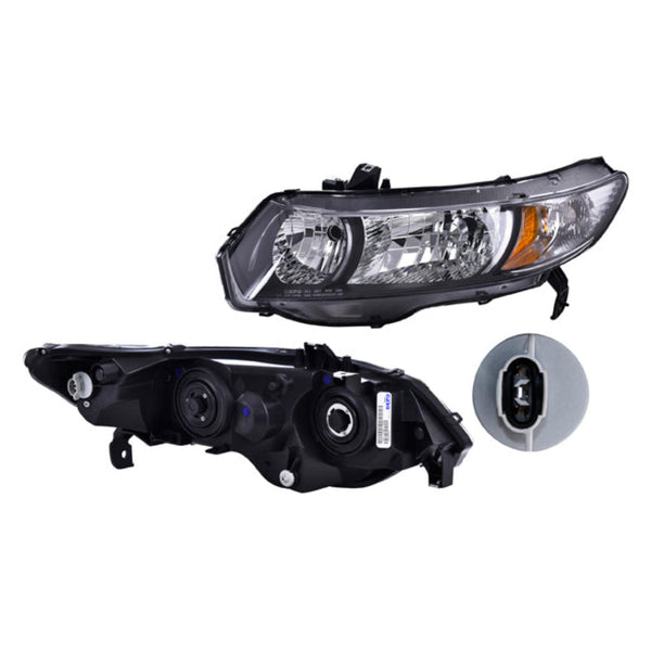 Faro Hd P/ Honda Civic 2010-2011