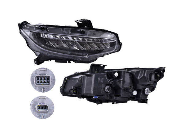 Faro Hd P/ Honda Civic 2017-2020
