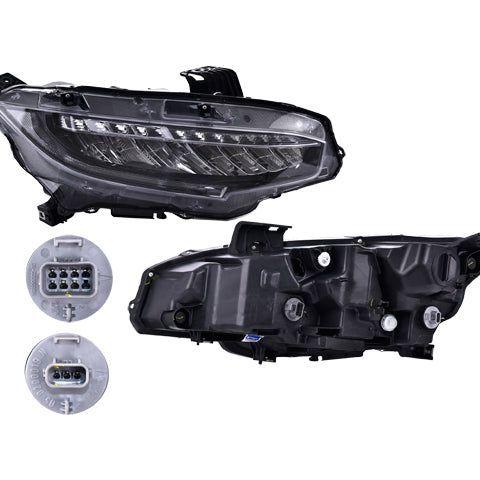 Faro Hd P/ Honda Civic 2017-2020