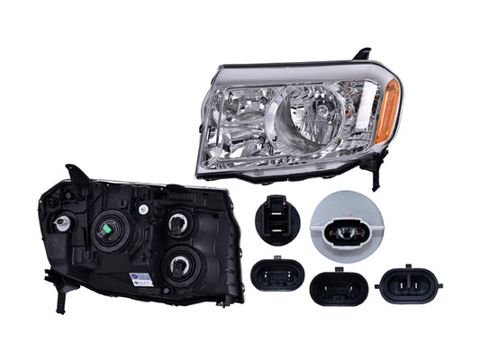 Faro Hd Pilot P/ Honda Pilot 2009-2011