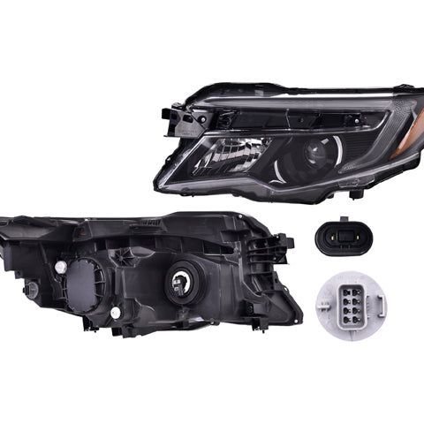 Faro Hd Pilot P/ Honda Pilot 2016-2018