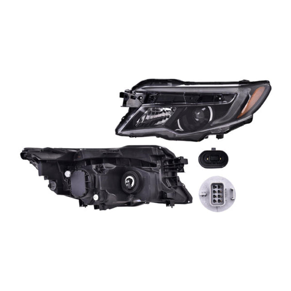 Faro Hd Pilot P/ Honda Pilot 2016-2018