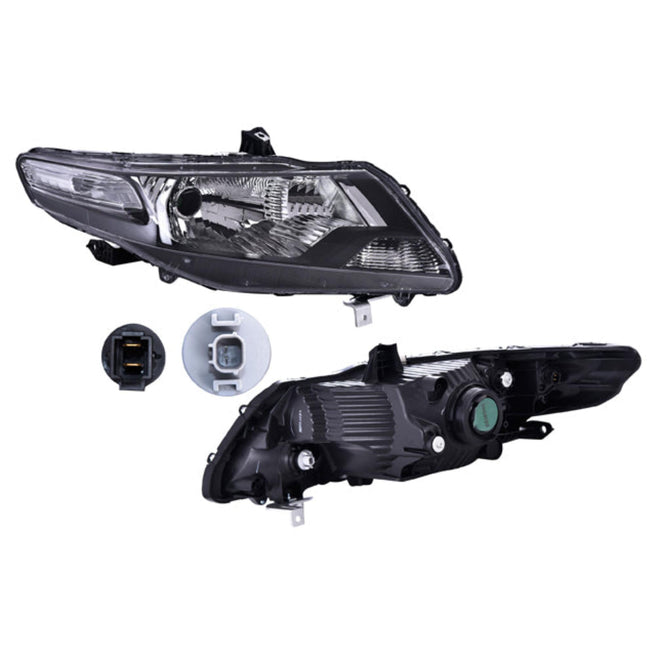 Faro Hd City P/ Honda City 2010-2013