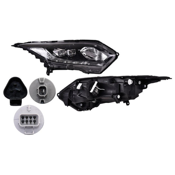 Faro Hd Hr-V 18 C/Motor C/Leds Tyc Der P/ Honda Hr-V 2018-2018