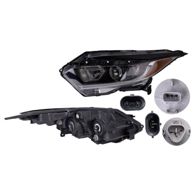 Faro Hd Para Honda Hr-V 2019-2022