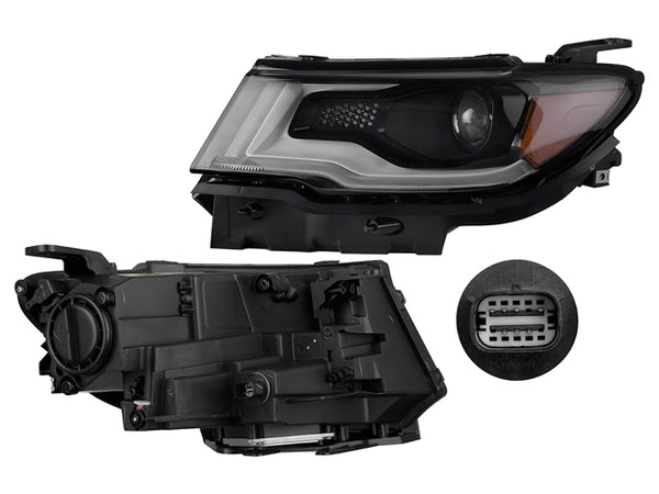 Faro P/ Jeep Compass 2018-2021