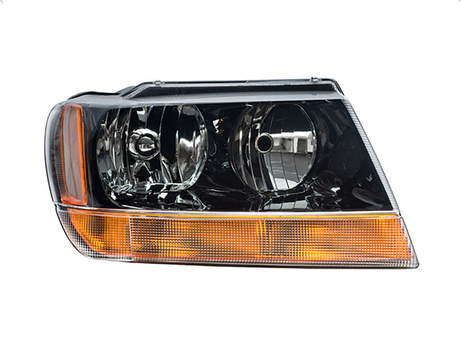 Faro Cuarto Ambar Fondo Negro S/Foco Depo Der P/ Jeep Grand Cherokee 1999-2004