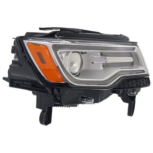 Faro Derecho LED Con Lupa Grand Cherokee 2014-2016