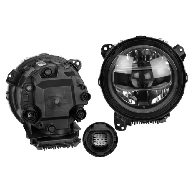 Faro Jp Wrangler 18-21 Full Led Depo Izq P/ Jeep Wrangler 2018-2021