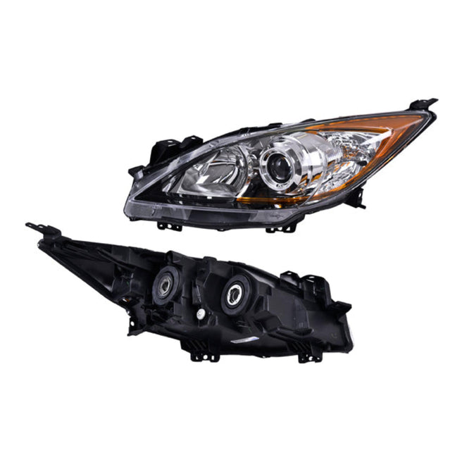 Faro Mz 3 10-13 Manual P/Foco Halogeno S/Foco Depo Izq P/ Mazda 3 2010-2013