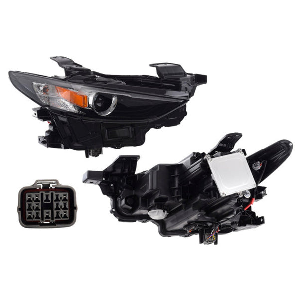 Faro Mz 3 19-25 I Sport/I Sport Mhev 4/5 Puertas C/Lupa C/Leds Cn Der P/ Mazda 3 2019-2024