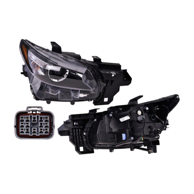 Faro Mz Cx-9 16-20 Electrico C/Motor Tyc Der P/ Mazda Cx9 2016-2020