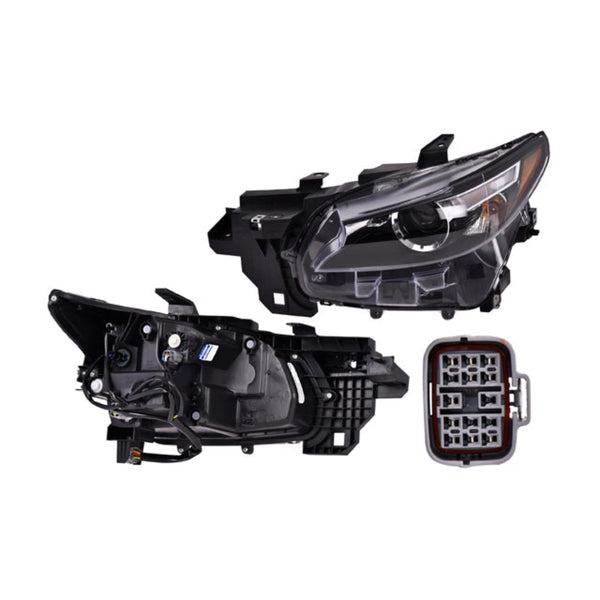 Faro Mz Cx-9 16-20 Electrico C/Motor Tyc Izq P/ Mazda Cx9 2016-2020