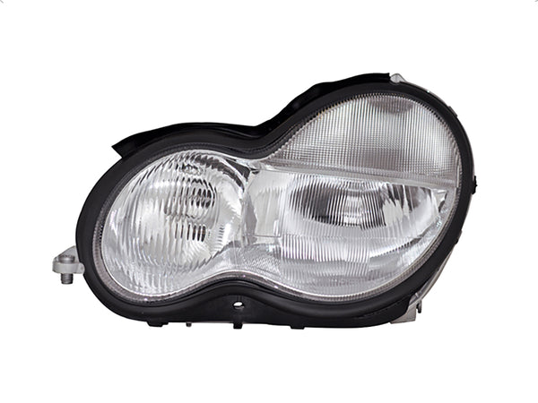 Faro Mc Clase C 00-02 Electrico P/Foco Halogeno S/Foco Depo Izq P/ Mercedes Benz Clase C 2000-2002