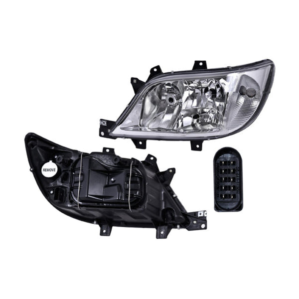 Faro Mc Sprinter Electrico S/Foco Depo Izq P/ Mercedes Benz Sprinter 2004-2006