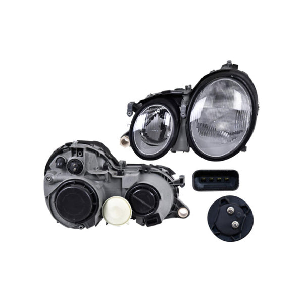 Faro Mc Clk Electrico Depo Izq P/ Mercedes Benz Clk 1998-2002