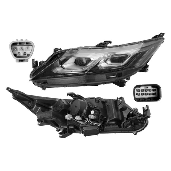 Faro Mt Eclipse Cross 19-20 Electrico C/Motor C/Leds S/Foco Depo Izq P/ Mitsubishi Eclipse 2019-2021