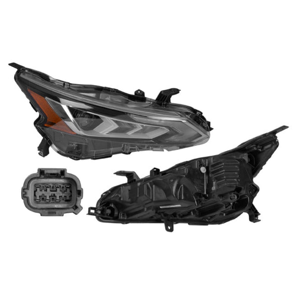 Faro Ns Altima Advance/Exclusive Full Led Depo Der P/ Nissan Altima 2019-2022