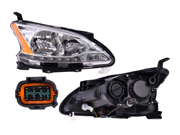 Faro P/ Nissan Sentra 2013-2016