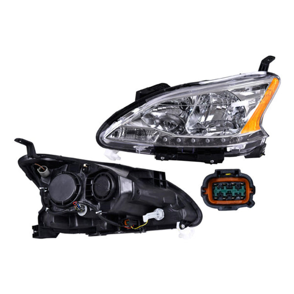Faro Ns Sentra 13-16 S/Foco Depo Izq P/ Nissan Sentra 2013-2016