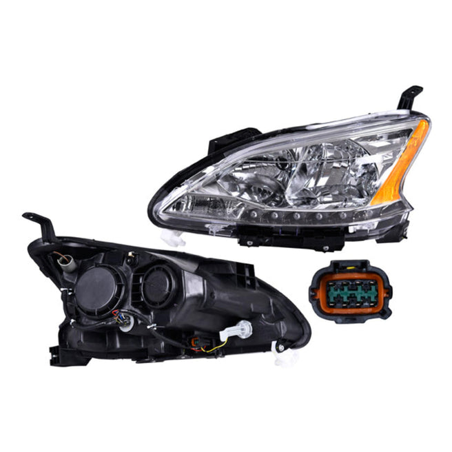 Faro Ns Sentra 13-16 S/Foco Depo Izq P/ Nissan Sentra 2013-2016