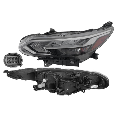 Faro Ns Sentra Sr 20-23 C/Leds Depo Izq P/ Nissan Sentra 2020-2024