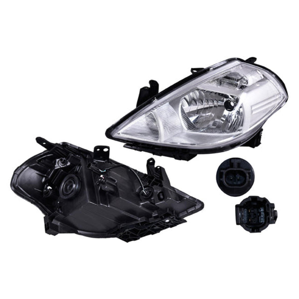 Faro Ns Tiida 07-18 Manual P/Foco Halogeno Depo Izq P/ Nissan Tiida 2007-2018