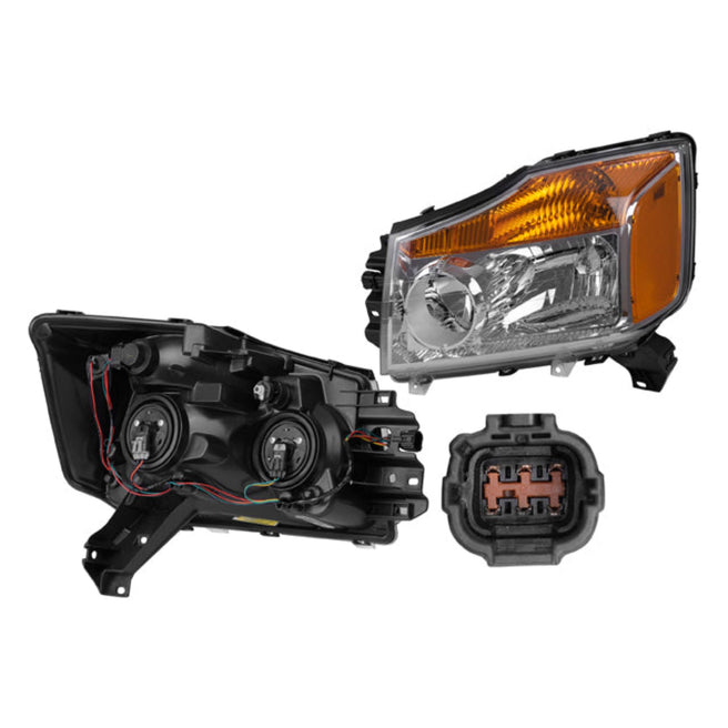 Faro Ns Titan P/ Nissan Titan 2008-2015