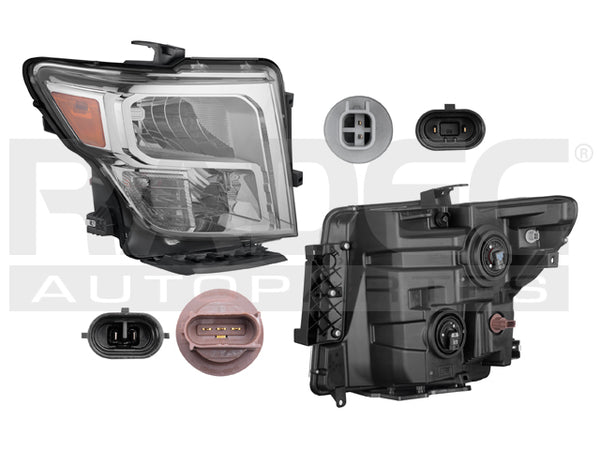 Faro Ns Titan Xd P/ Nissan Titan 2016-2018